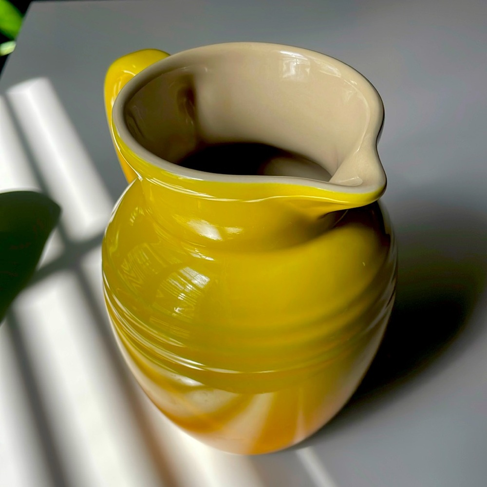 Le Creuset Pitcher Yellow 6x4 inch 0.7L